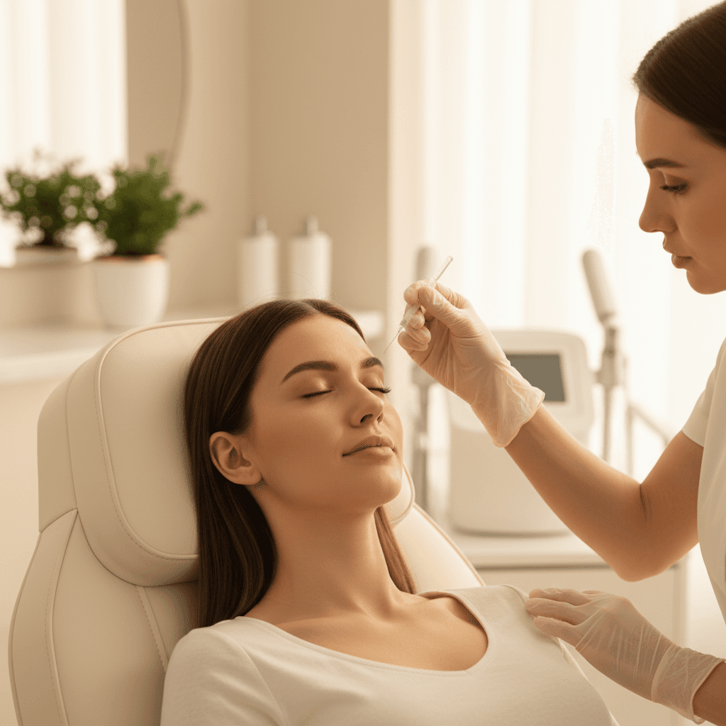 Botox (Jeuveau) treatment at MDW Aesthetics Miami in Brickell