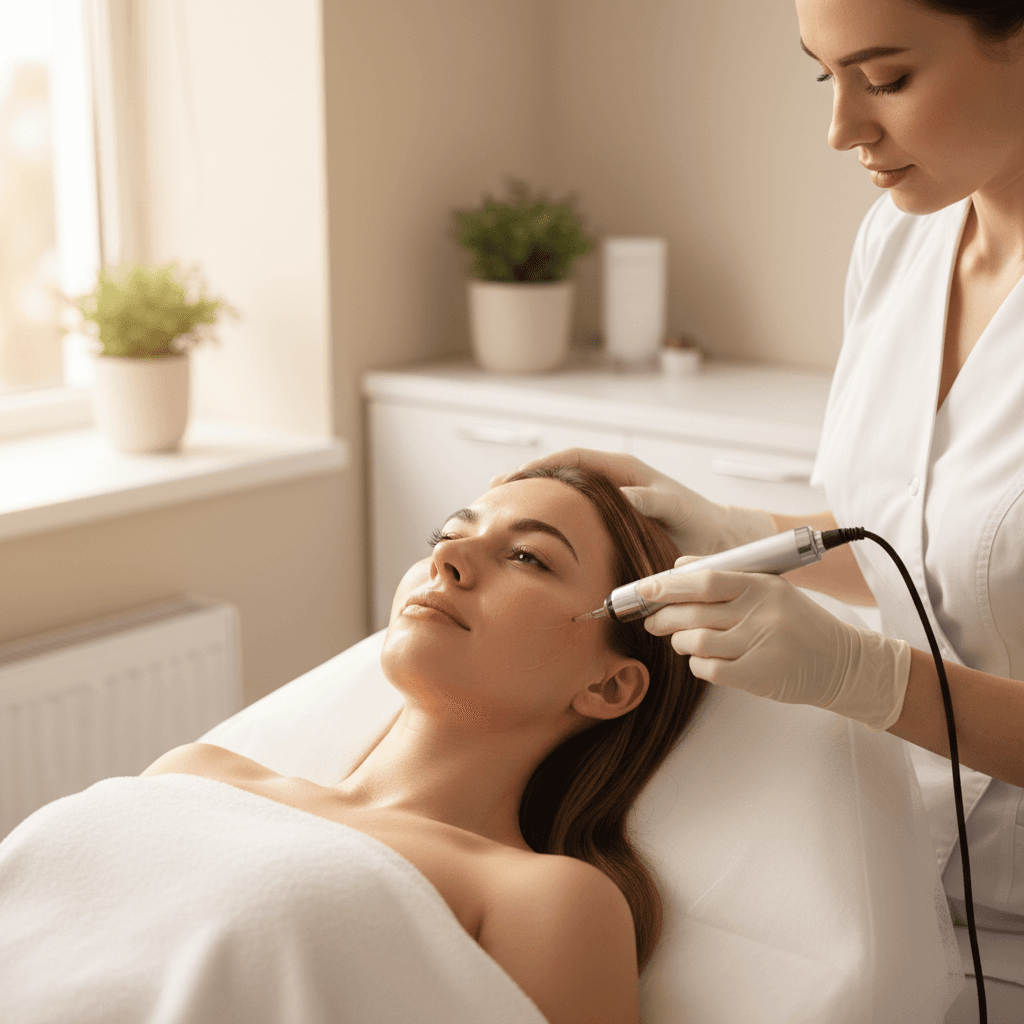 PRP Microneedling treatment at MDW Aesthetics Miami in Brickell